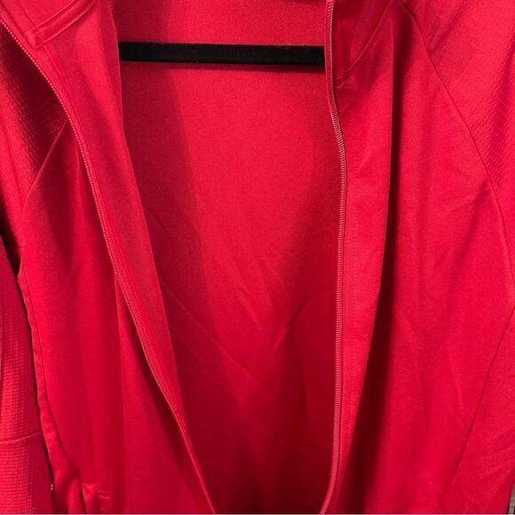 Adidas Red Full-Zip Jacket - Picture 6 of 8